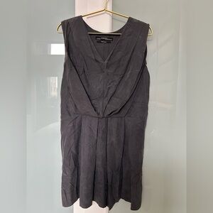 All Saints Dark Gray Mini Dress